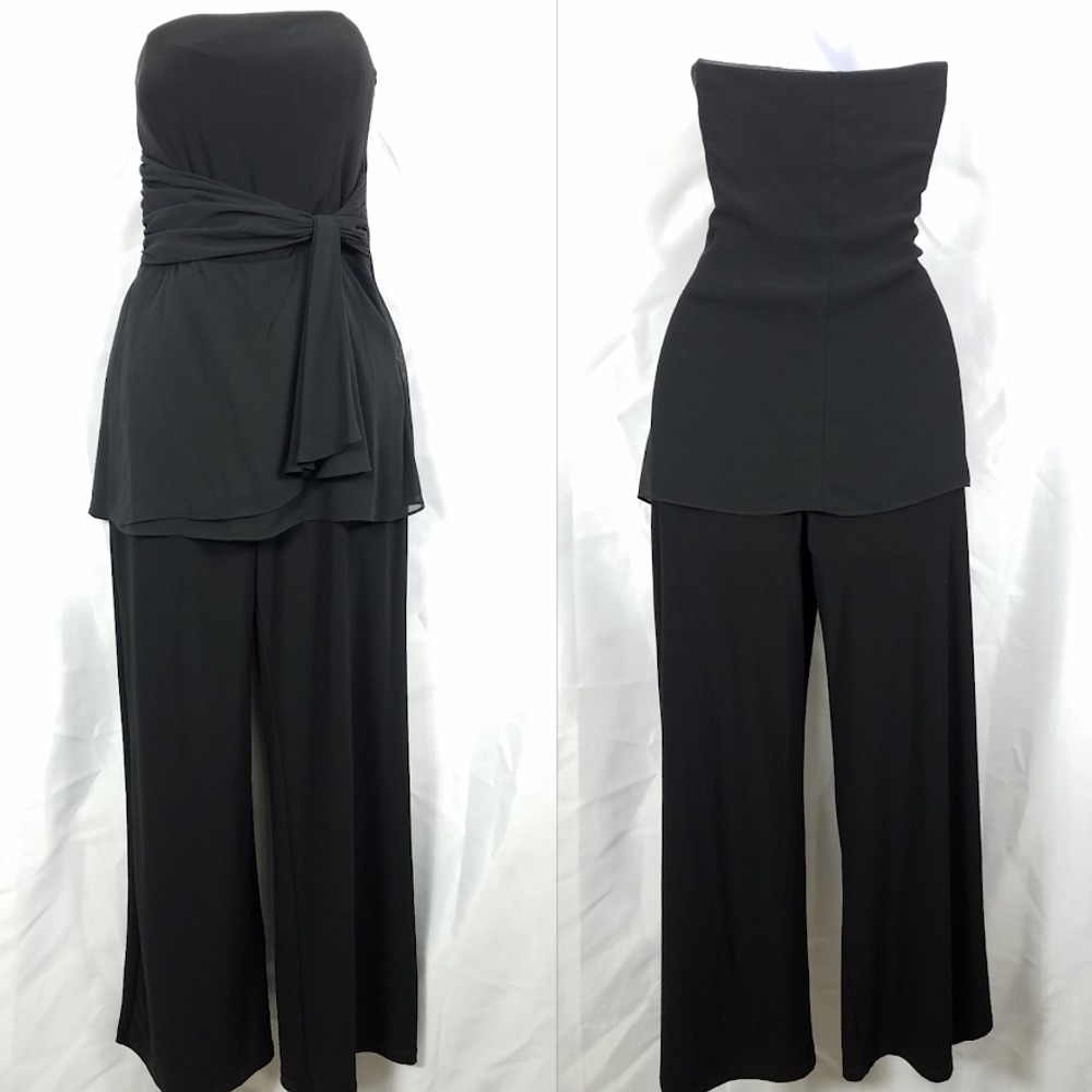 White House Black Market Elegant Black Jumpsuit